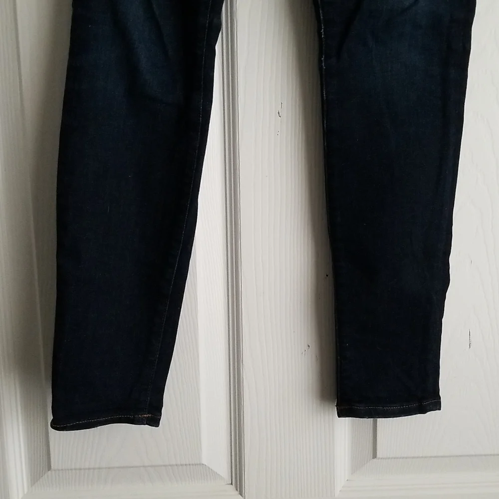 J.Crew Women's Toothpick Dark Wash Jeans